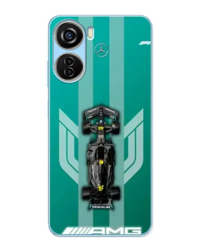 Чехол для ZTE V40 Design с картинкой «Mercedes AMG Petronas»