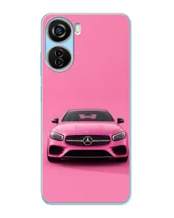 Чехол для ZTE V40 Design с картинкой «Розовый Mercedes AMG» Чехол для ZTE V40 Design с картинкой «Розовый Mercedes AMG»