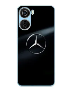 Чехол для ZTE V40 Design с картинкой «Mercedes на металле» Чехол для ZTE V40 Design с картинкой «Mercedes на металле»