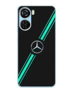 Чехол для ZTE V40 Design с картинкой «Спортивные линии Mercedes» Чехол для ZTE V40 Design с картинкой «Спортивные линии Mercedes»