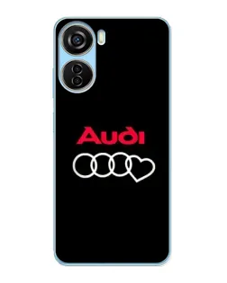 Чехол для ZTE V40 Design с картинкой «Логотип Audi Heart» Чехол для ZTE V40 Design с картинкой «Логотип Audi Heart»