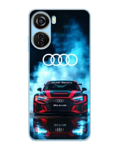 Чехол для ZTE V40 Design с картинкой «Audi Sport — неон» Чехол для ZTE V40 Design с картинкой «Audi Sport — неон»