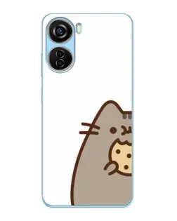 Чехол для ZTE V40 Design с картинкой «Пушин с печеньем»
