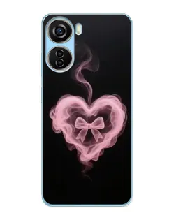 Чохол для ZTE V40 Design з картинкою «Димчасте серце» Чохол для ZTE V40 Design з картинкою «Димчасте серце»