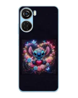 Чохол для ZTE V40 Design з картинкою «Stitch у квітах» Чохол для ZTE V40 Design з картинкою «Stitch у квітах»