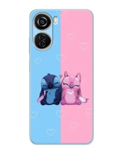 Чохол для ZTE V40 Design з картинкою «Stitch та Angel Love» Чохол для ZTE V40 Design з картинкою «Stitch та Angel Love»
