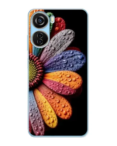 Чохол для ZTE V40 Design з картинкою «Райдужна квітка» Чохол для ZTE V40 Design з картинкою «Райдужна квітка»