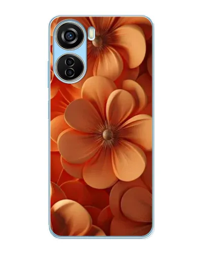 Чохол для ZTE V40 Design з картинкою «Помаранчева макро квітка» Чохол для ZTE V40 Design з картинкою «Помаранчева макро квітка»