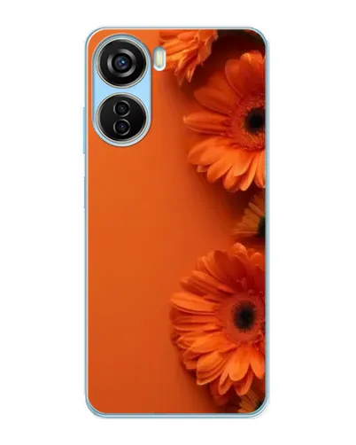 Чохол для ZTE V40 Design з картинкою «Помаранчеві гербери» Чохол для ZTE V40 Design з картинкою «Помаранчеві гербери»