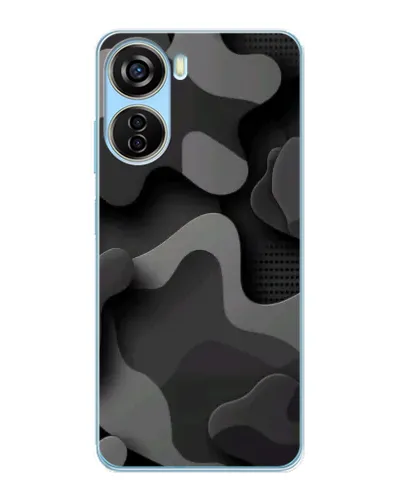 Чохол для ZTE V40 Design з картинкою «Темний абстрактний камуфляж» Чохол для ZTE V40 Design з картинкою «Темний абстрактний камуфляж»