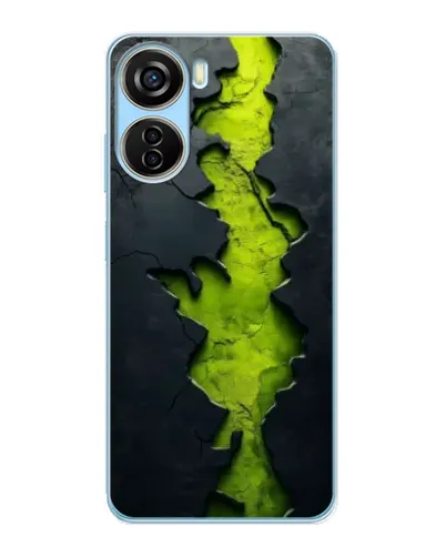 Чохол для ZTE V40 Design з картинкою «Салатовий розлом скелі» Чохол для ZTE V40 Design з картинкою «Салатовий розлом скелі»