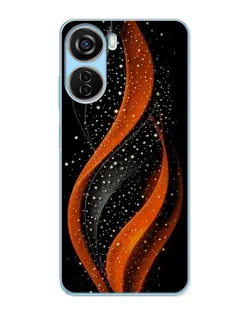 Чехол для ZTE V40 Design с картинкой «Огненная звездная волна» Чехол для ZTE V40 Design с картинкой «Огненная звездная волна»