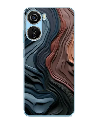 Чохол для ZTE V40 Design з картинкою «Кольорові хвилі каньйону» Чохол для ZTE V40 Design з картинкою «Кольорові хвилі каньйону»