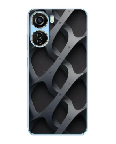 Чохол для ZTE V40 Design з картинкою «Об'ємне сіре плетіння» Чохол для ZTE V40 Design з картинкою «Об'ємне сіре плетіння»