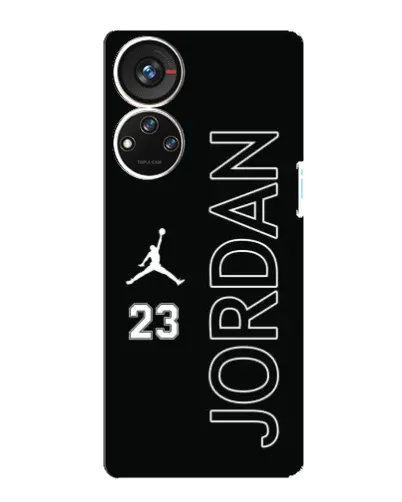 Чехол для ZTE Blade V40s с картинкой «Jordan Vertical»