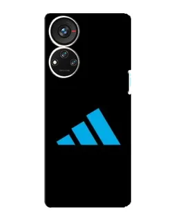 Чохол для ZTE Blade V40s з картинкою «Adidas Cyan Logo»