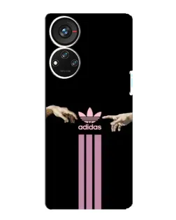 Чохол для ZTE Blade V40s з картинкою «Adidas Hands»