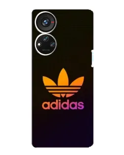 Чохол для ZTE Blade V40s з картинкою «Градієнт Adidas»