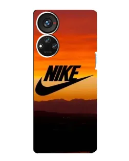 Чехол для ZTE Blade V40s с картинкой «Nike — вечерний горизонт»