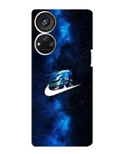 Чехол для ZTE Blade V40s с картинкой «Звездный путь Nike»