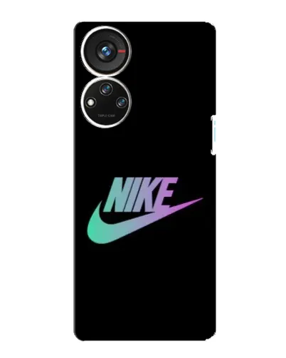 Чехол для ZTE Blade V40s с картинкой «Nike — городская ночь»