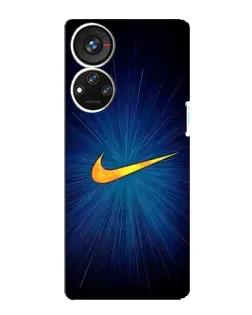 Чохол для ZTE Blade V40s з картинкою «Синій пульс Nike» Чохол для ZTE Blade V40s з картинкою «Синій пульс Nike»
