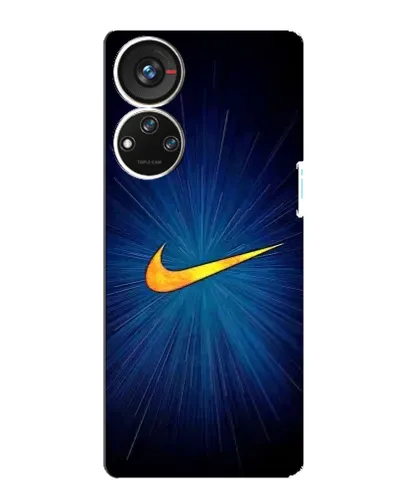 Чехол для ZTE Blade V40s с картинкой «Синий пульс Nike» Чехол для ZTE Blade V40s с картинкой «Синий пульс Nike»