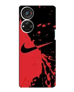 Чохол для ZTE Blade V40s з картинкою «Червоні бризки Nike» Чохол для ZTE Blade V40s з картинкою «Червоні бризки Nike»