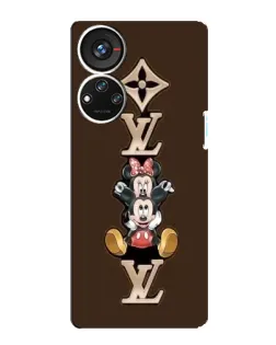 Чехол для ZTE Blade V40s с картинкой «LV и Микки Маус» Чехол для ZTE Blade V40s с картинкой «LV и Микки Маус»