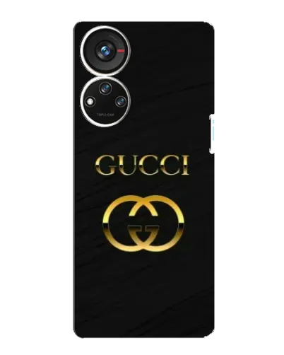 Чехол для ZTE Blade V40s с картинкой «Золотой логотип Gucci» Чехол для ZTE Blade V40s с картинкой «Золотой логотип Gucci»