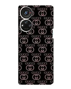 Чохол для ZTE Blade V40s з картинкою «Класична монограма Gucci»
