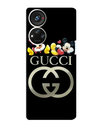 Чехол для ZTE Blade V40s с картинкой «Gucci — герои Disney» Чехол для ZTE Blade V40s с картинкой «Gucci — герои Disney»
