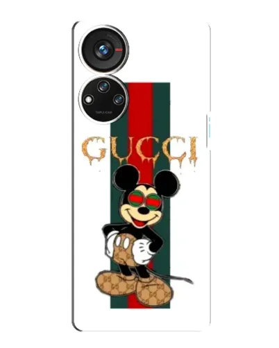 Чехол для ZTE Blade V40s с картинкой «Микки Маус Gucci — полосы» Чехол для ZTE Blade V40s с картинкой «Микки Маус Gucci — полосы»