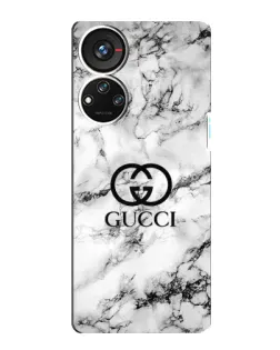 Чохол для ZTE Blade V40s з картинкою «Gucci — мармуровий шик»