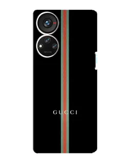 Чохол для ZTE Blade V40s з картинкою «Gucci — строга лінія»