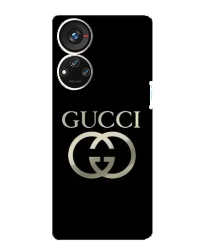 Чехол для ZTE Blade V40s с картинкой «Gucci — золото на черном» Чехол для ZTE Blade V40s с картинкой «Gucci — золото на черном»
