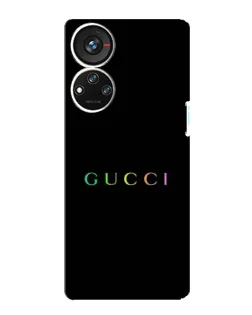 Чохол для ZTE Blade V40s з картинкою «Gucci — неоновий мінімалізм»