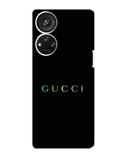 Чехол для ZTE Blade V40s с картинкой «Gucci — неоновый минимализм» Чехол для ZTE Blade V40s с картинкой «Gucci — неоновый минимализм»