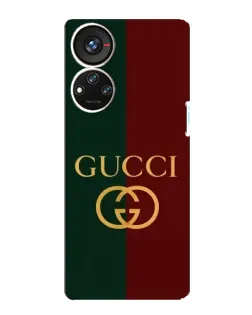 Чохол для ZTE Blade V40s з картинкою «Gucci — темно-зелений градієнт»