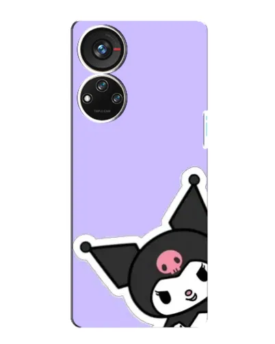 Чехол для ZTE Blade V40s с картинкой «Забавная Kuromi»