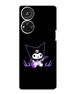 Чехол для ZTE Blade V40s с картинкой «Электрическая Kuromi»