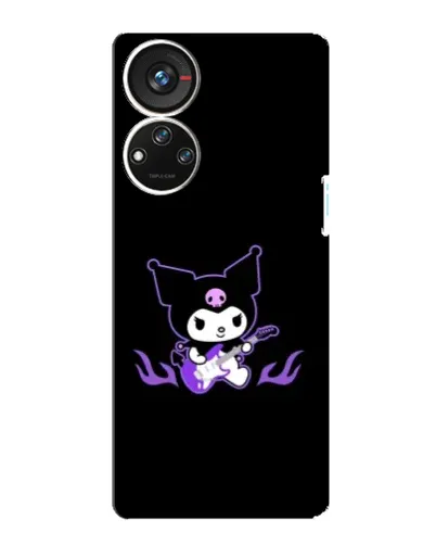 Чехол для ZTE Blade V40s с картинкой «Электрическая Kuromi»