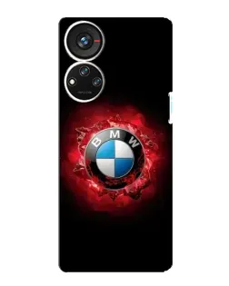Чохол для ZTE Blade V40s з картинкою «Логотип BMW — спалах»