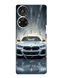 Чохол для ZTE Blade V40s з картинкою «BMW у світлі фар»