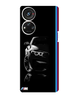 Чохол для ZTE Blade V40s з картинкою «Силует BMW в темряві»