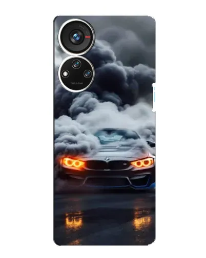 Чохол для ZTE Blade V40s з картинкою «BMW у диму» Чохол для ZTE Blade V40s з картинкою «BMW у диму»