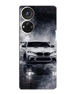 Чохол для ZTE Blade V40s з картинкою «BMW крізь туман»