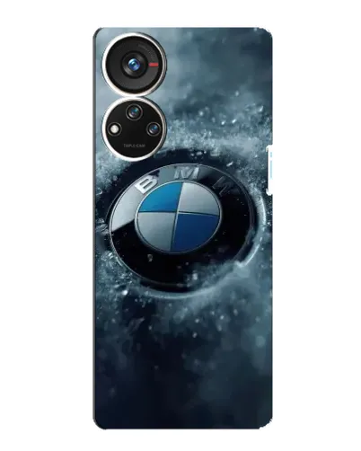 Чехол для ZTE Blade V40s с картинкой «Логотип BMW — лед» Чехол для ZTE Blade V40s с картинкой «Логотип BMW — лед»