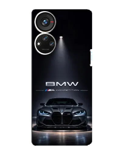 Чехол для ZTE Blade V40s с картинкой «BMW сквозь ночной город» Чехол для ZTE Blade V40s с картинкой «BMW сквозь ночной город»