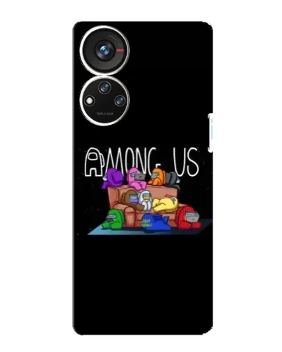 Чохол для ZTE Blade V40s з картинкою «Логотип Among Us» Чохол для ZTE Blade V40s з картинкою «Логотип Among Us»